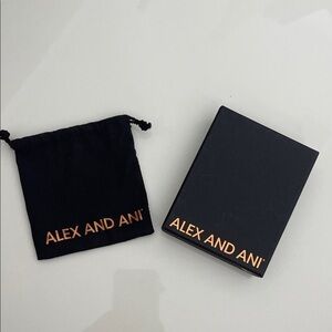 Alex and Ani Black Box & Dustbag Set